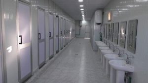 كرفانات حمامات